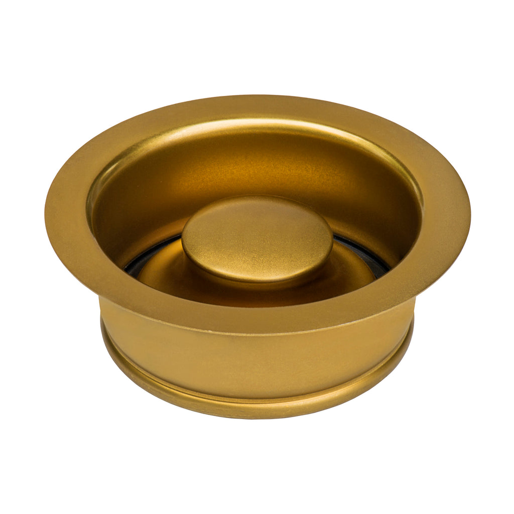 Garbage Disposal Flange for Kitchen Sinks Brass / Gold Tone Stainless Steel