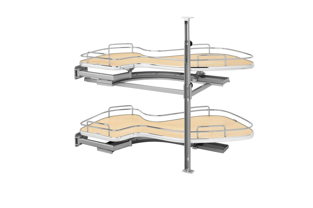 Maple Two Tier Cloud Blind Base 45'' Left Opening