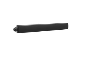 Gracious Home Deluxe Matte Black Telescoping Valet Rod