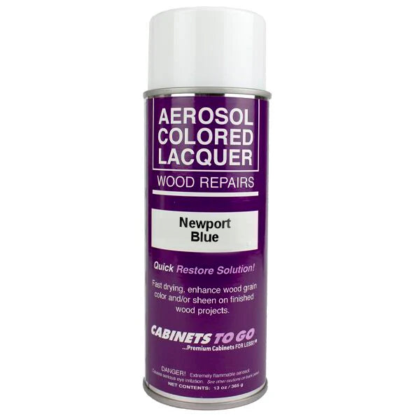 Newport Blue Aerosol Colored Lacquer