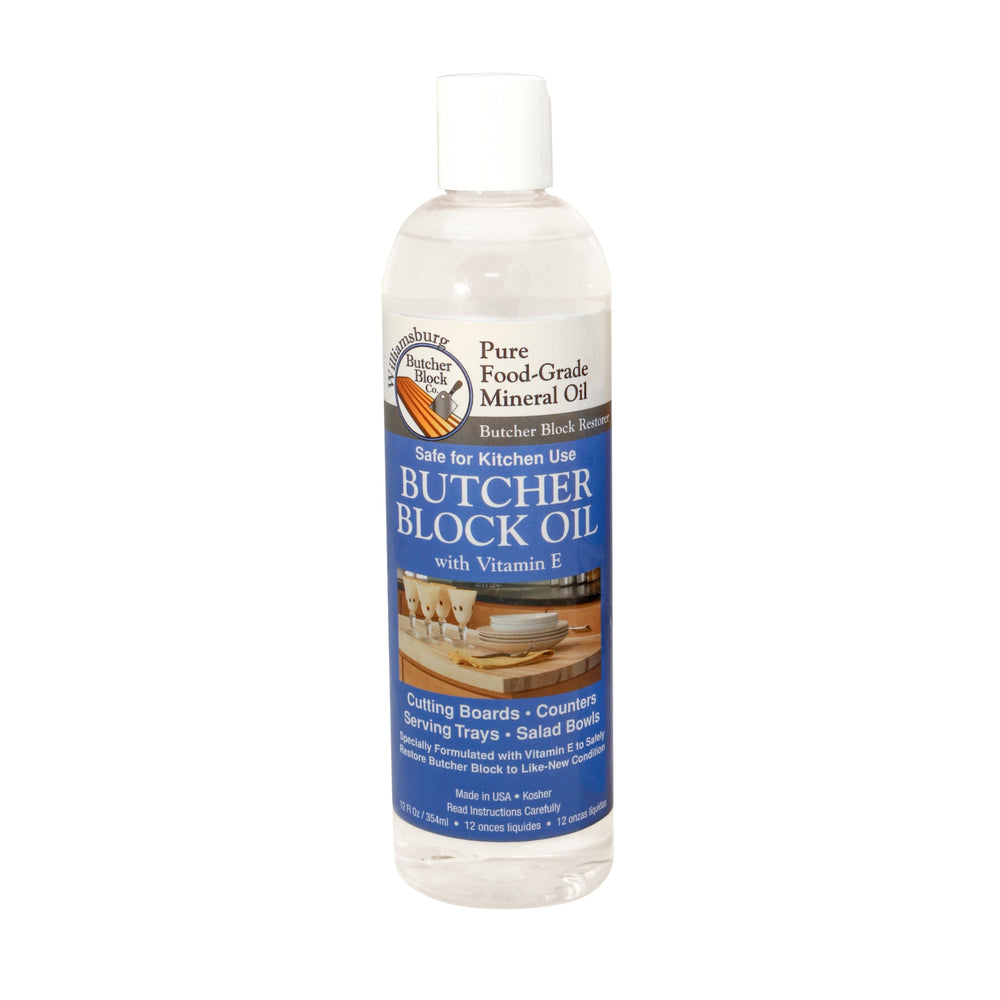 Williamsburg Butcher Block Mineral Oil 12oz