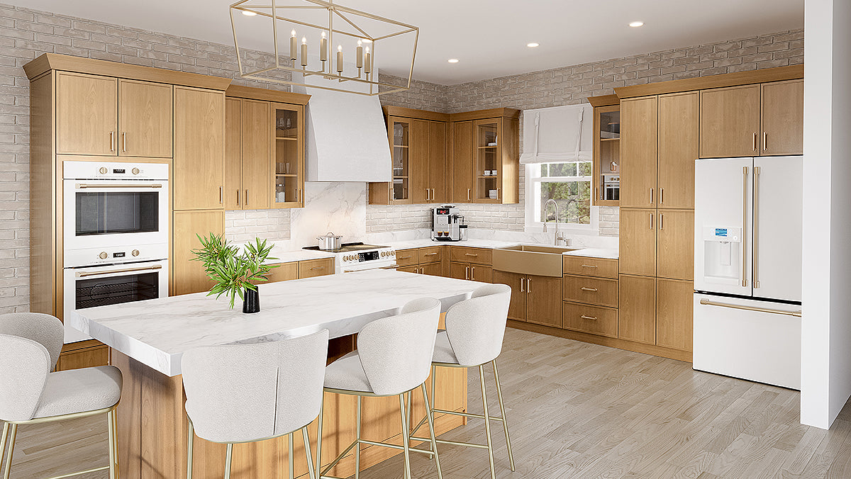 Brentwood Fawn Slim Shaker | Cabinets To Go