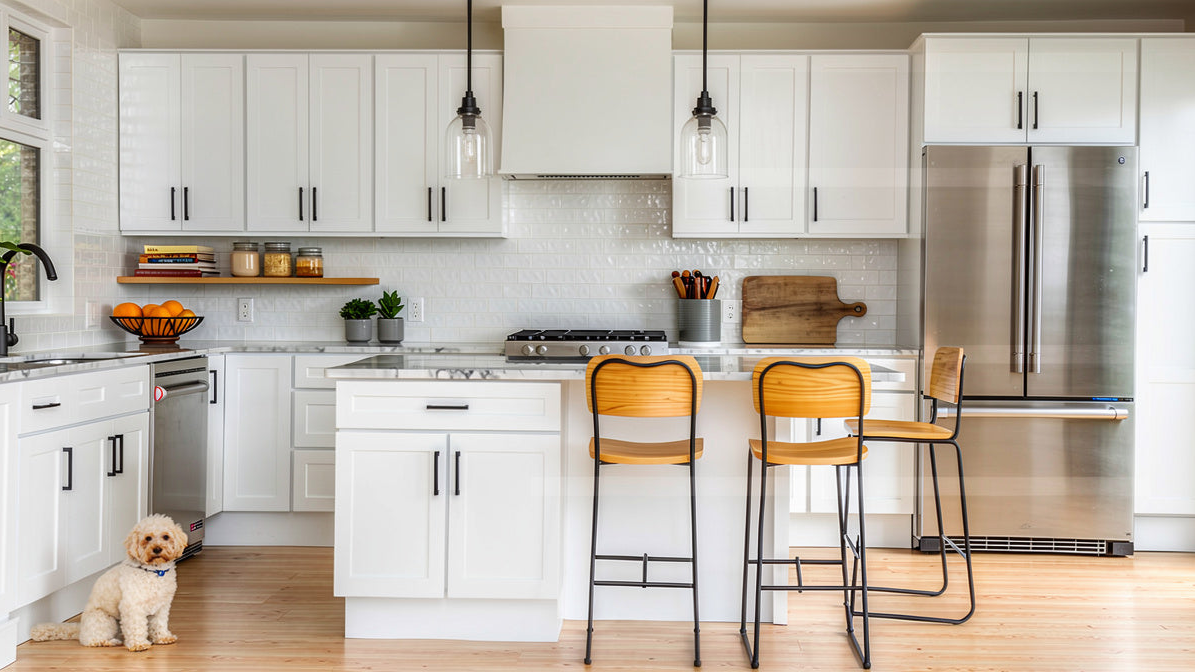 Shop Builder's Pride White Shaker Cabinets 