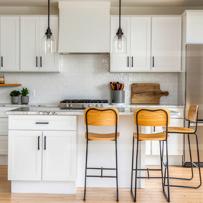 Shop Builder's Pride White Shaker Cabinets 