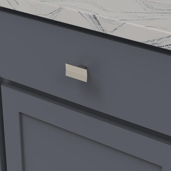 Avenue Knob 2 Inch x 1 Inch Satin Nickel
