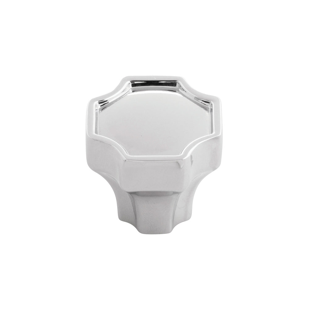 Monarch Knob 1-1/4 Inch x 1-1/4 Inch Chrome