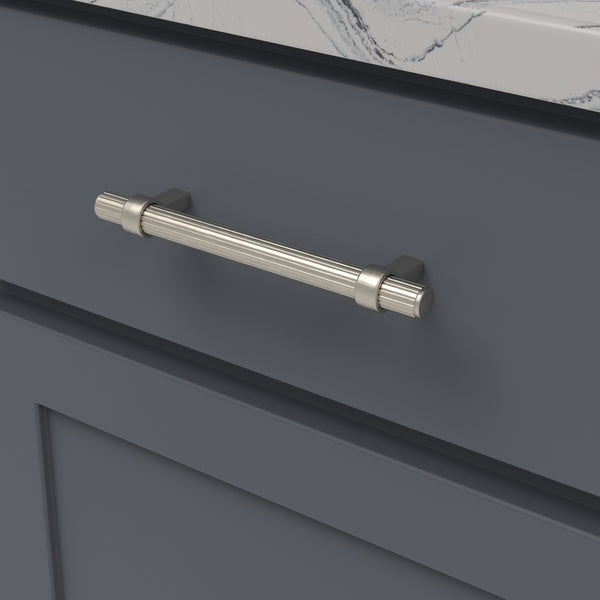 Sinclaire Pull 5-1/16 Inch (128mm) Center to Center Satin Nickel