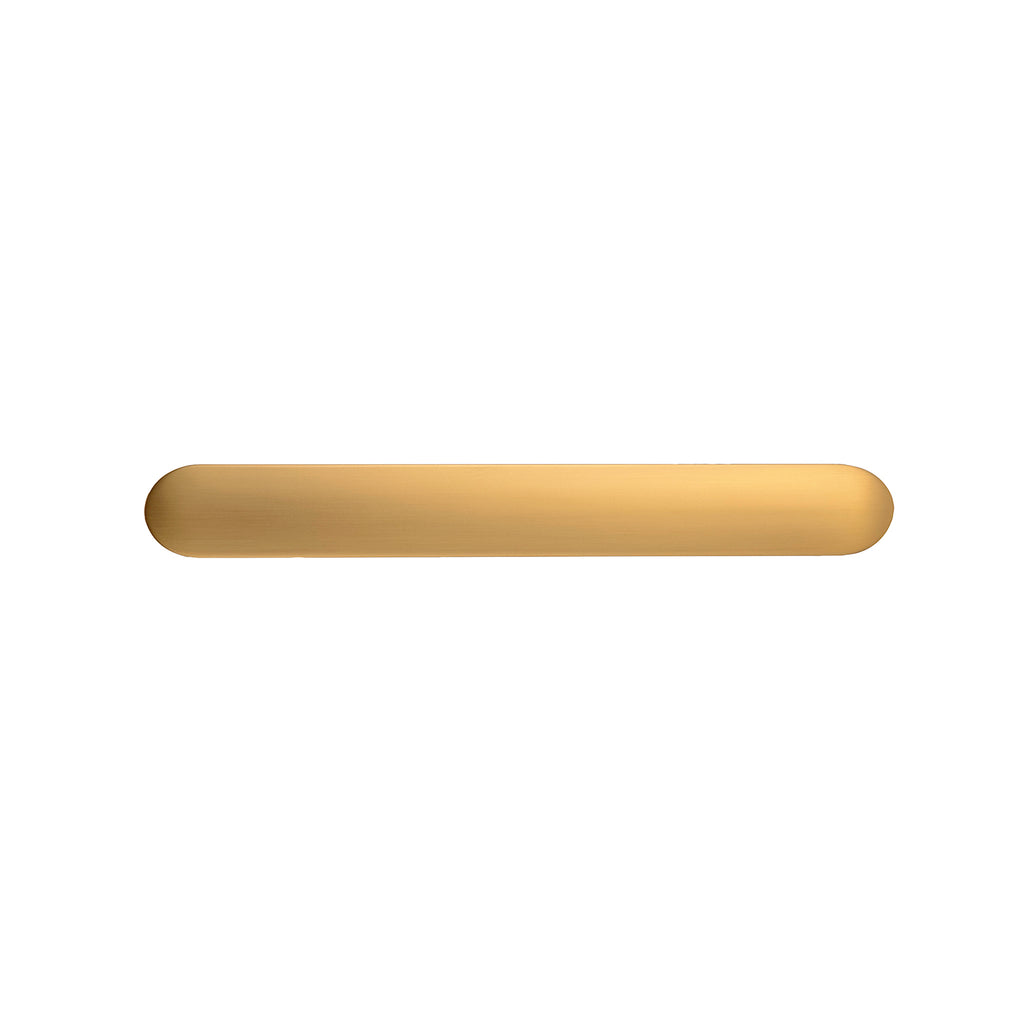 Anders Pull 6-5/16 Inch (160mm) Center to Center Brushed Golden Brass Finish