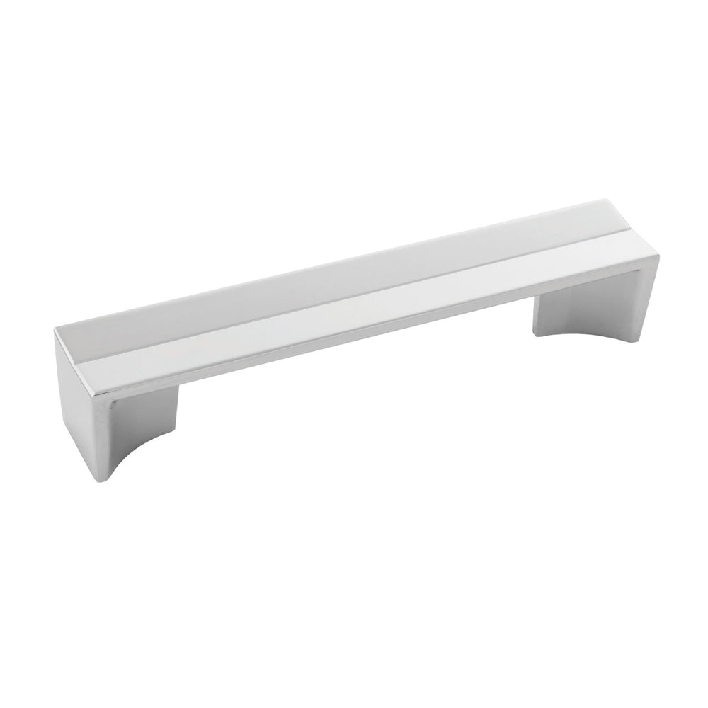 Avenue Pull 5-1/16 Inch (128mm) Center to Center Polished Nickel