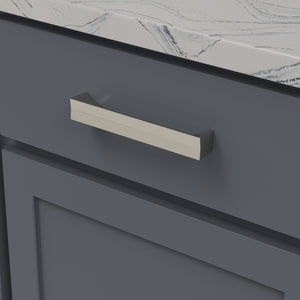 Avenue Pull 6-5/16 Inch (160mm) Center to Center Polished Nickel