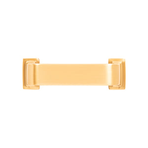 Brighton Pull 3 Inch Center to Center Brushed Golden Brass