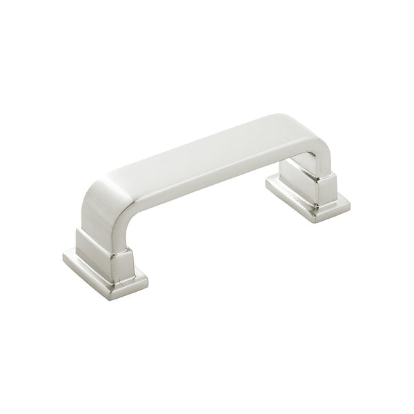 Brighton Pull 3 Inch Center to Center Satin Nickel