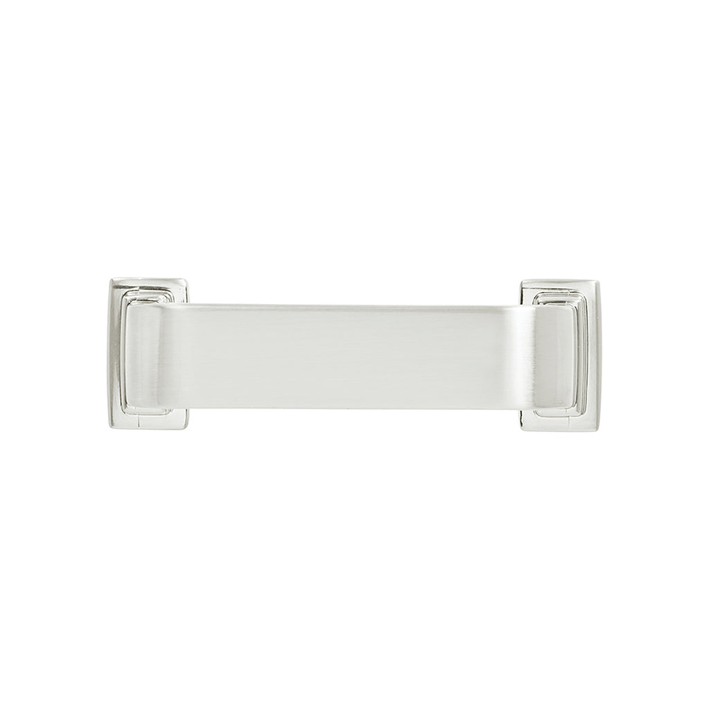 Brighton Pull 3 Inch Center to Center Satin Nickel Finish