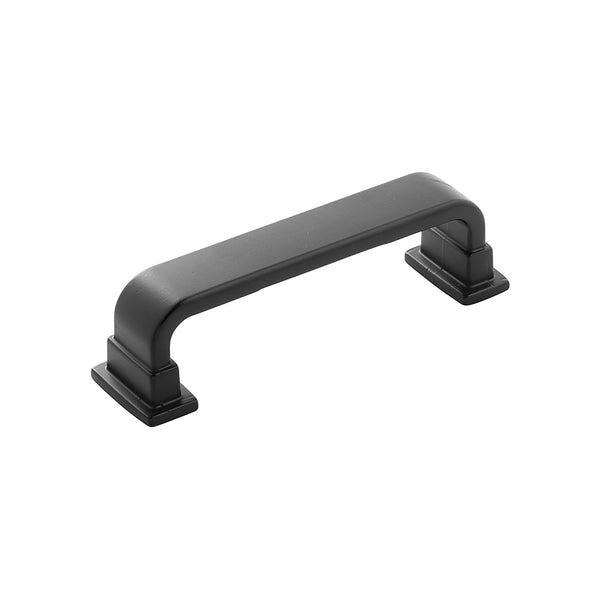 Brighton Pull 3-3/4 Inch (96mm) Center to Center Matte Black