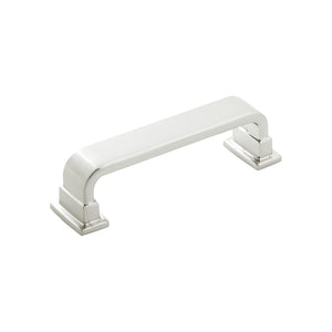 Brighton Pull 3-3/4 Inch (96mm) Center to Center Satin Nickel