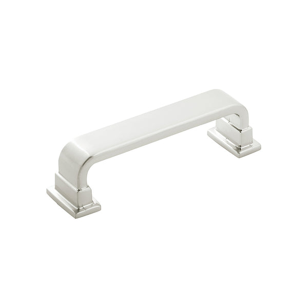 Brighton Pull 3-3/4 Inch (96mm) Center to Center Satin Nickel