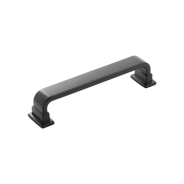 Brighton Pull 5-1/16 Inch (128mm) Center to Center Matte Black