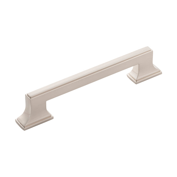 Brownstone Pull 6-5/16 Inch (160mm) Center to Center Satin Nickel