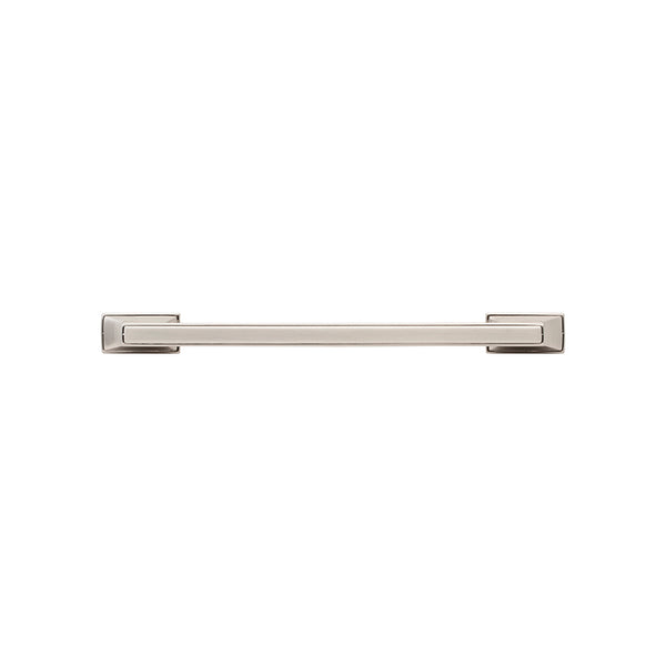 Brownstone Pull 6-5/16 Inch (160mm) Center to Center Satin Nickel