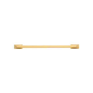 Brownstone Pull 8-13/16 Inch (224mm) Center to Center Brushed Golden Brass