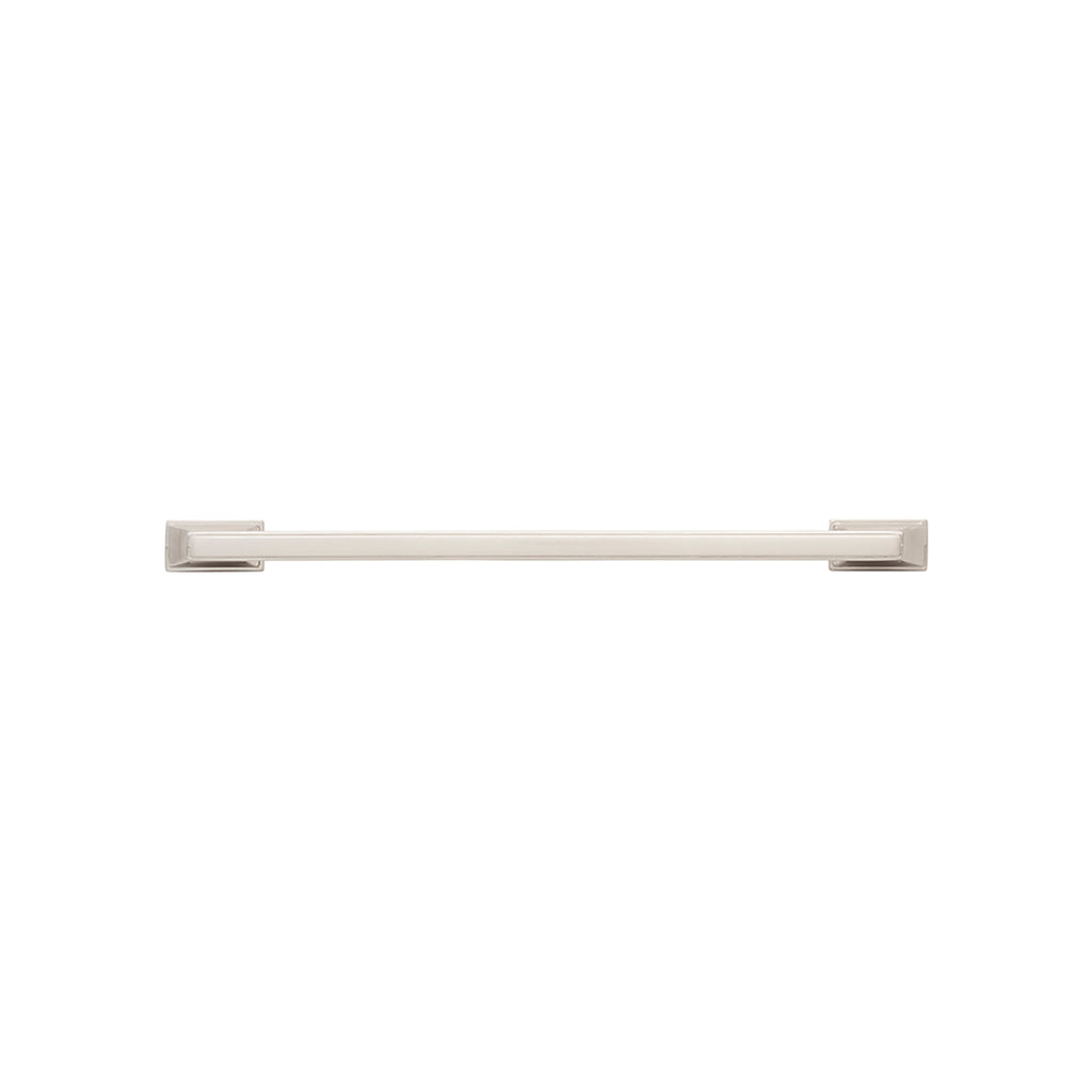 Brownstone Pull 8-13/16 Inch (224mm) Center to Center Satin Nickel Finish