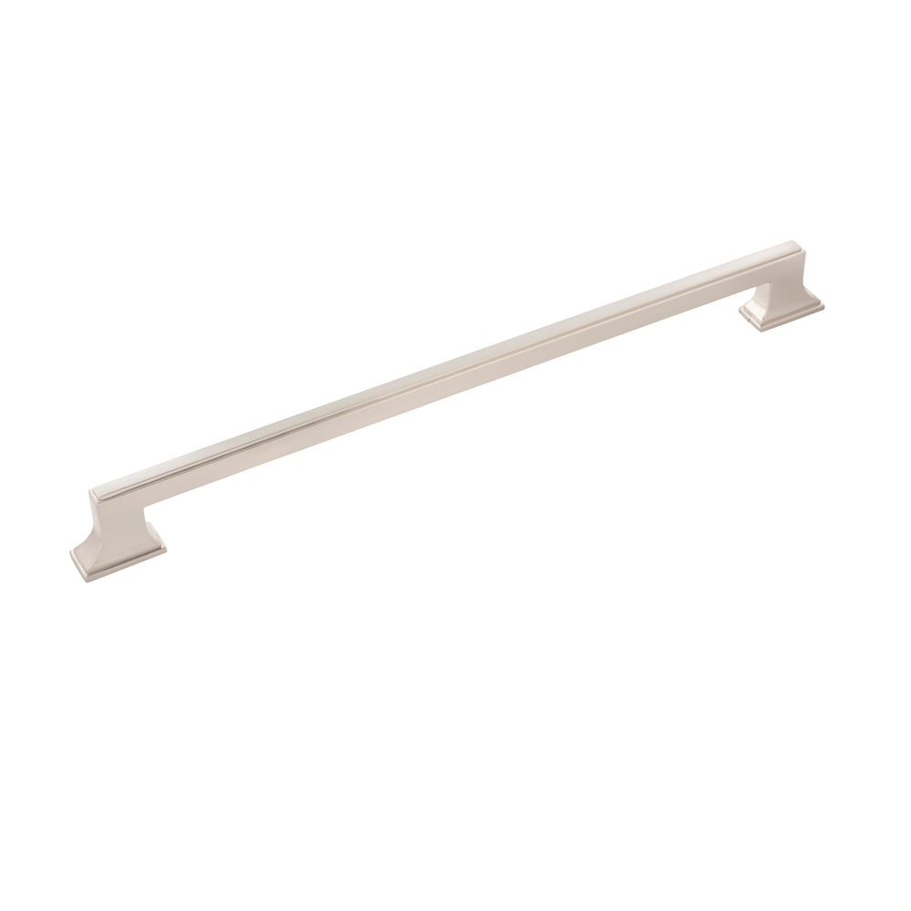 Brownstone Pull 12 Inch Center to Center Satin Nickel