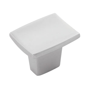 Channel Knob 1-1/4 Inch x 1 Inch Chrome