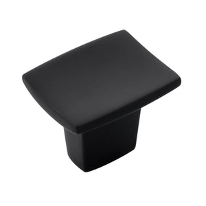 Channel Knob 1-1/4 Inch x 1 Inch Matte Black