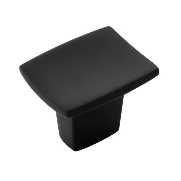 Channel Knob 1-1/4 Inch x 1 Inch Matte Black