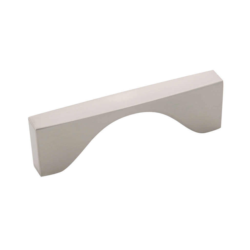 Channel Pull 3 Inch Center to Center Satin Nickel Finish | Cabinets To Go