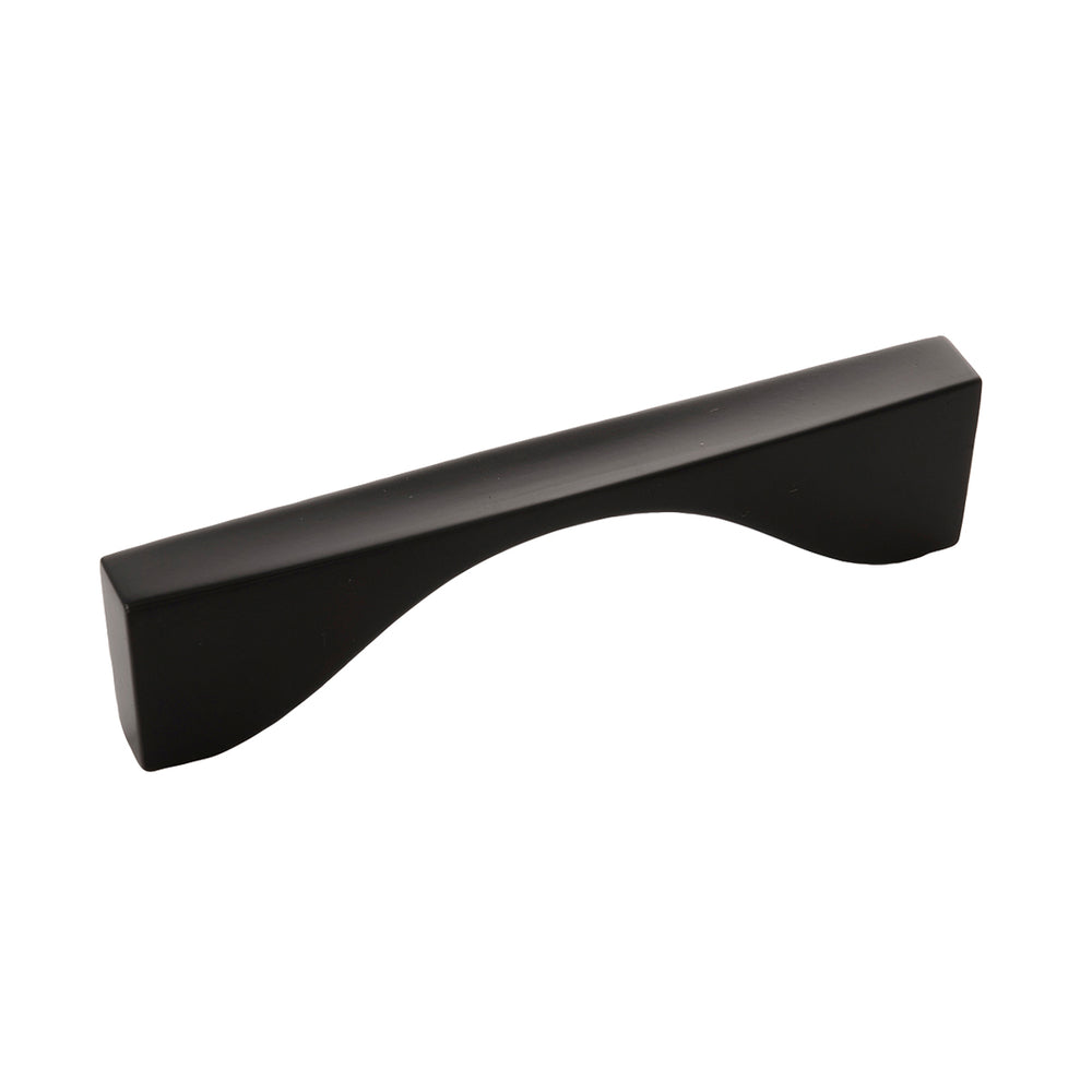 Channel Pull 3-3/4 Inch (96mm) Center to Center Matte Black