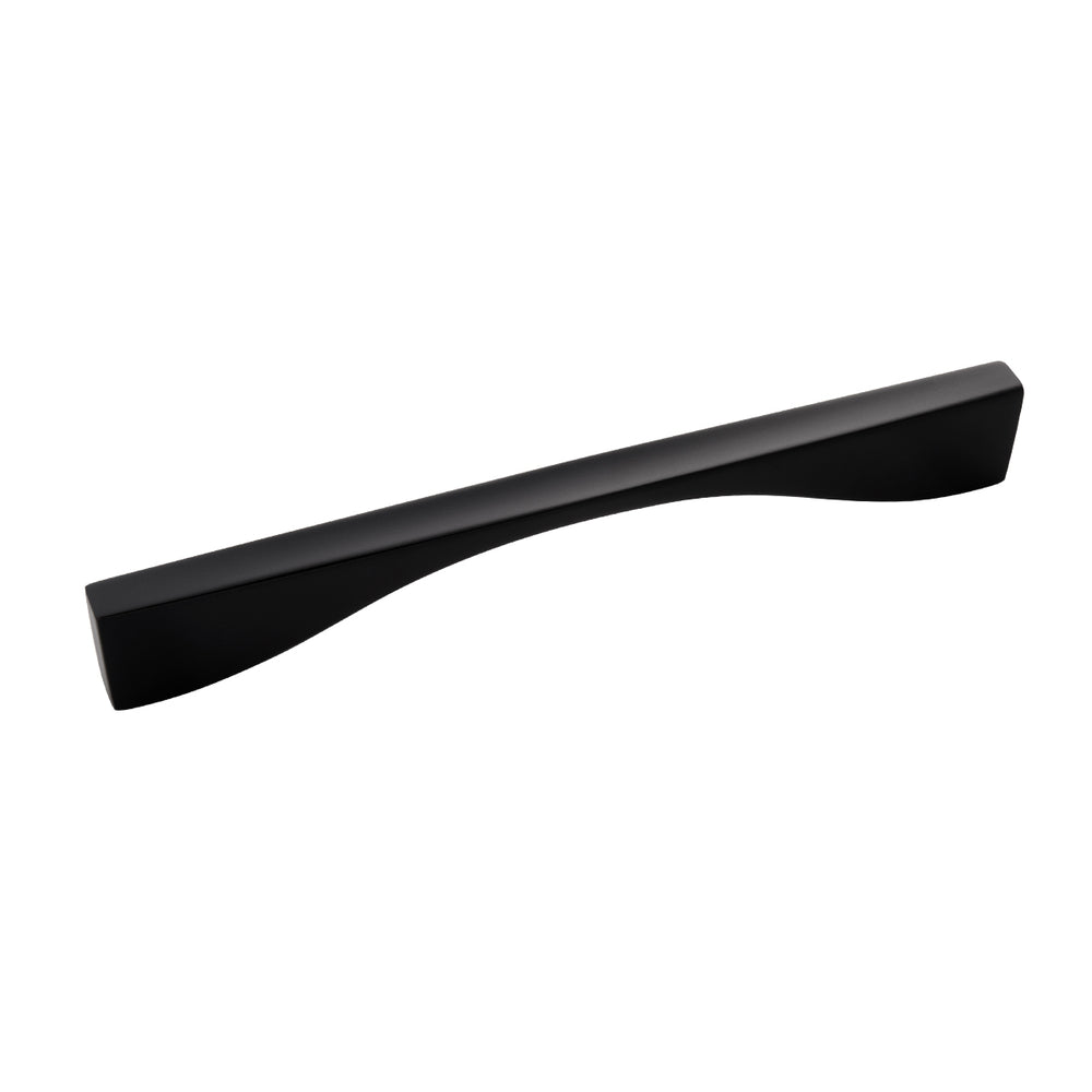 Channel Pull 7-9/16 Inch (192mm) Center to Center Matte Black
