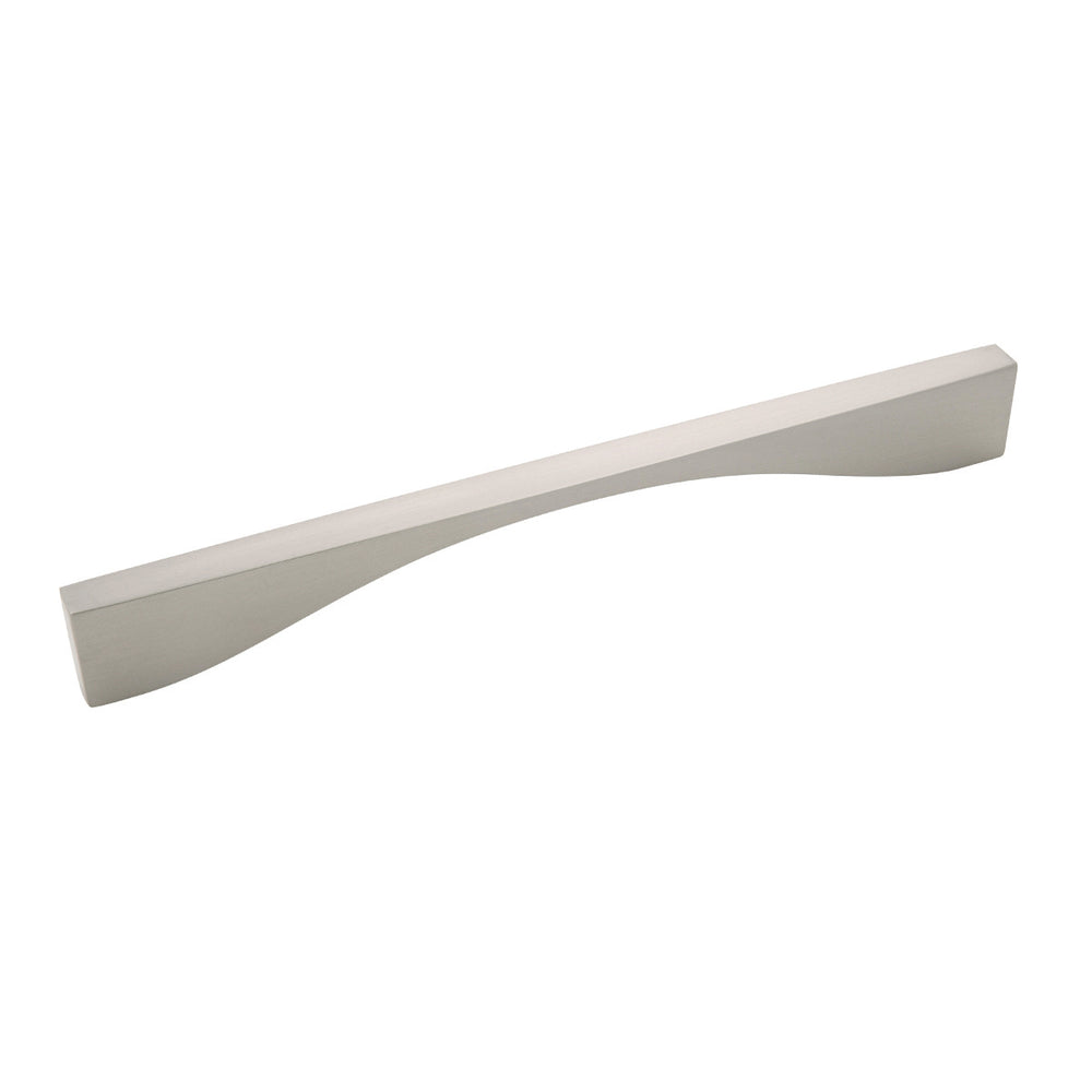 Channel Pull 8-13/16 Inch (224mm) Center to Center Satin Nickel