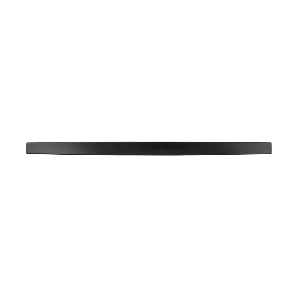 Channel Appliance Pull 12 Inch Center to Center Matte Black Finish