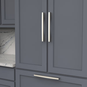 Channel Appliance Pull 12 Inch Center to Center Satin Nickel