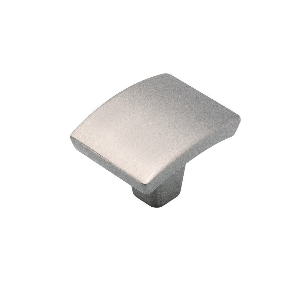 Raleigh Knob 1-3/8 Inch X 1-1/8 Inch Satin Nickel