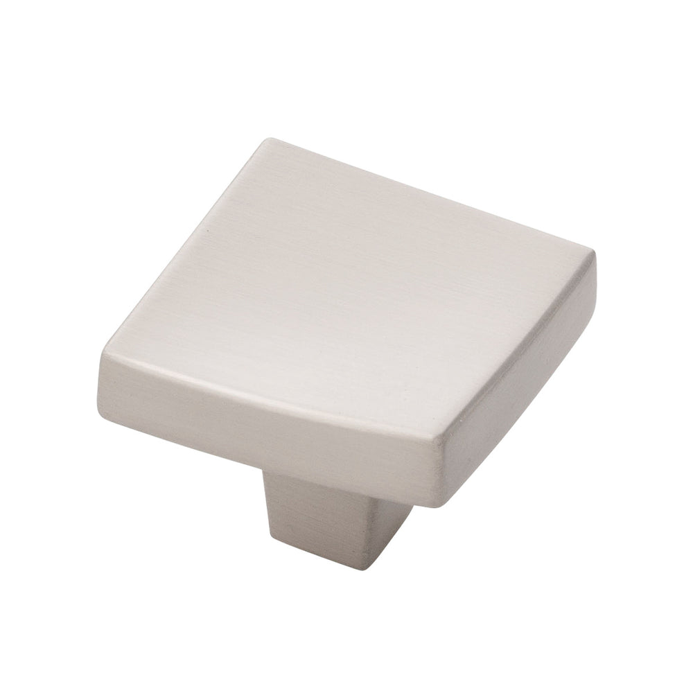 Flex Knob 1-1/4 Inch Square Satin Nickel