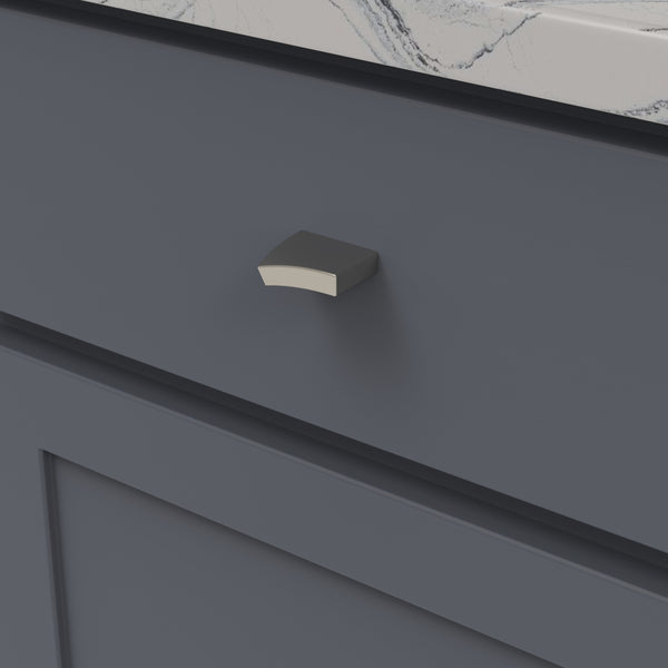 Flex Pinch Knob 1-7/16 Inch x 9/16 Inch Polished Nickel