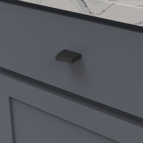 Flex Pinch Knob 1-7/16 Inch x 9/16 Inch Matte Black
