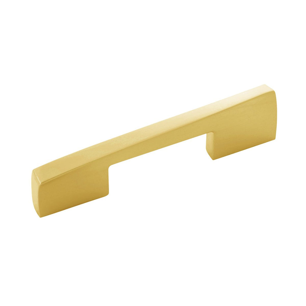 Flex Pull 3 Inch & 3-3/4 Inch (96mm) Center to Center Brushed Golden Brass