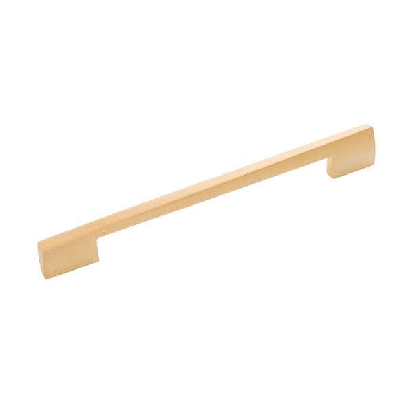 Flex Pull 8-13/16 Inch (224mm) Center to Center Brushed Golden Brass