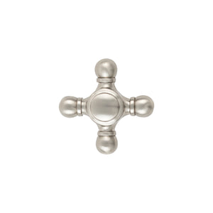 Fuller Knob 1-11/16 Inch x 1-11/16 Inch Stainless Steel
