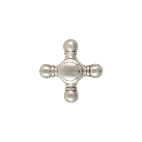 Fuller Knob 1-11/16 Inch x 1-11/16 Inch Stainless Steel