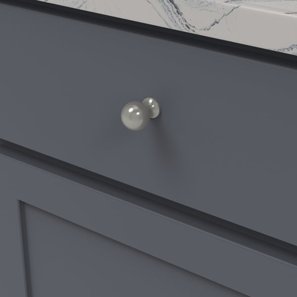 Fuller Knob 1 Inch Diameter Stainless Steel