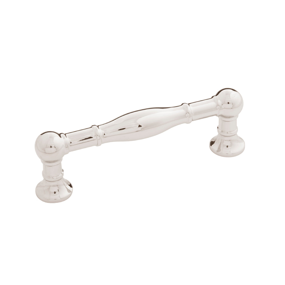 Fuller Pull 3-3/4 Inch (96mm) Center to Center Polished Nickel