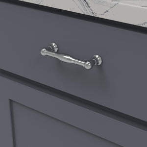 Fuller Pull 3-3/4 Inch (96mm) Center to Center Chrome