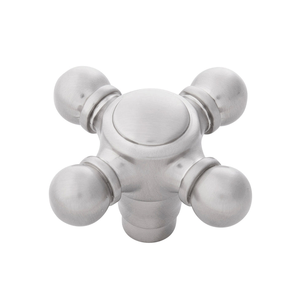 Fuller Knob 2-1/8 Inch x 2-1/8 Inch Stainless Steel