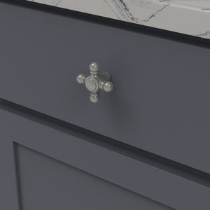 Fuller Knob 2-1/8 Inch x 2-1/8 Inch Stainless Steel