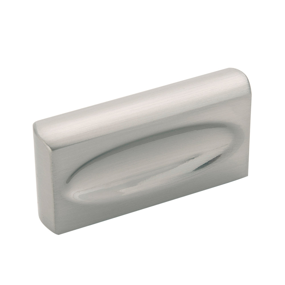 Ingot Pull 1 Inch Center to Center Satin Nickel