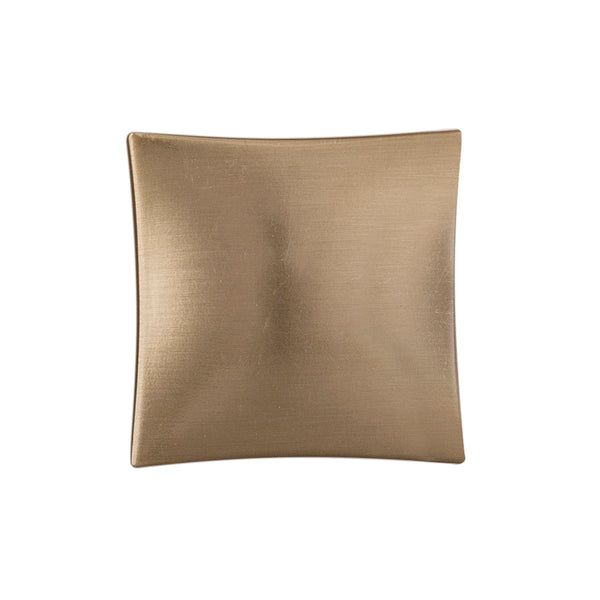 Twist Knob 1-1/4 Inch Square Elusive Golden Nickel